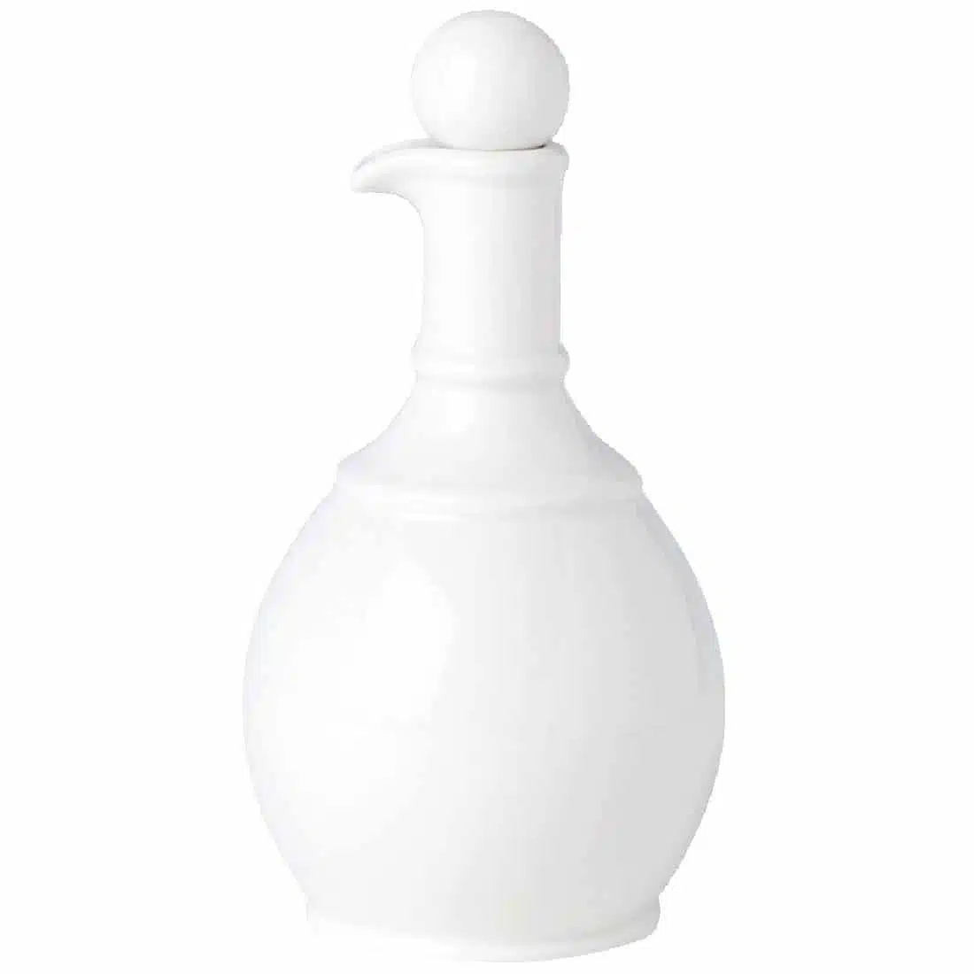 Steelite Simplicity White Oil or Vinegar Jar Stoppers