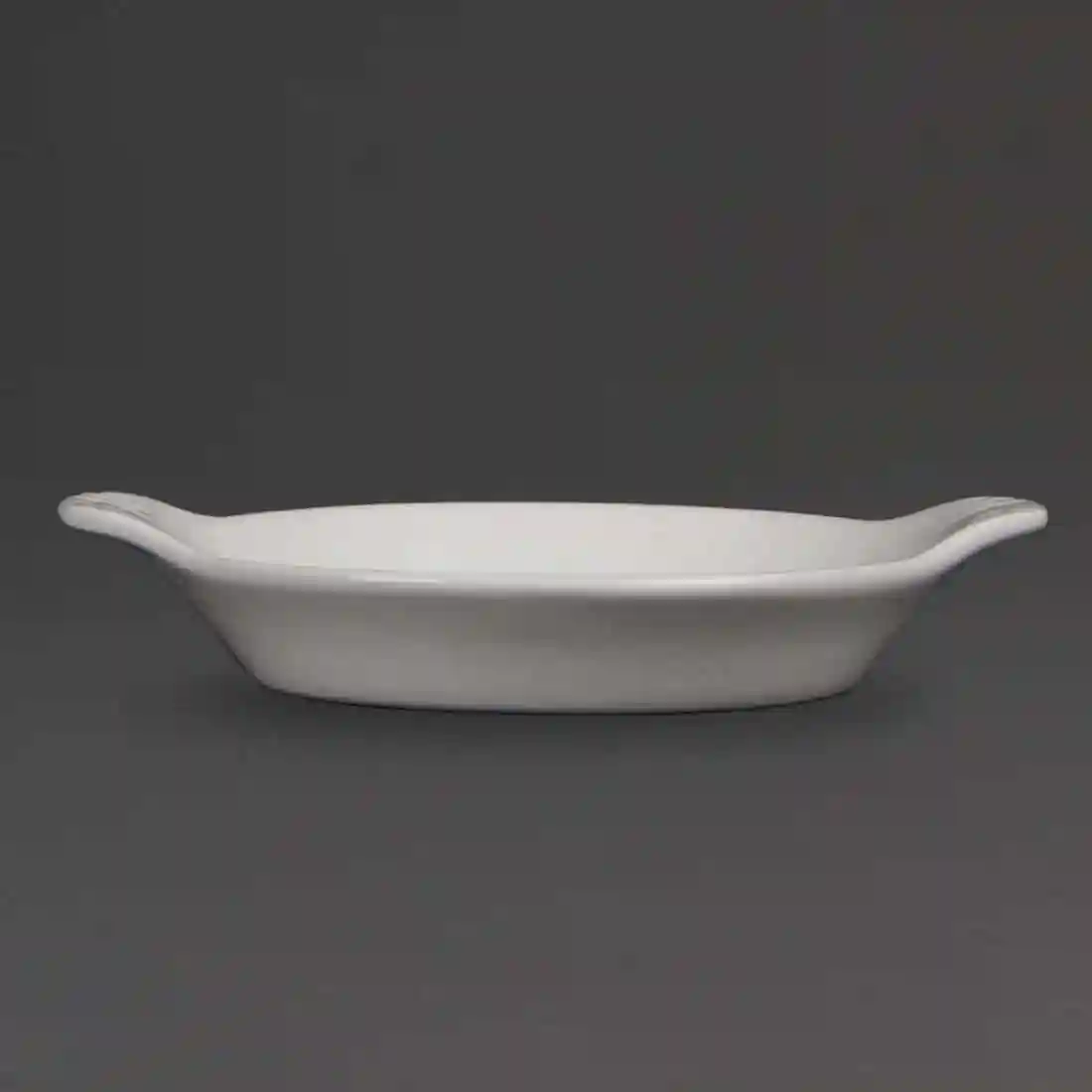 Olympia Whiteware Round Eared Dishes 170 x 140mm