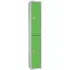 Elite Double Door Electronic Combination Locker Green