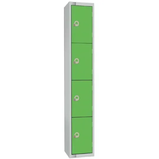 Elite Four Door Camlock Locker Green