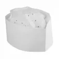 eGreen Disposable Forage Hat White (Pack of 100)