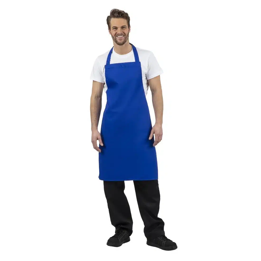 Whites Bib Apron Royal Blue - Image 4
