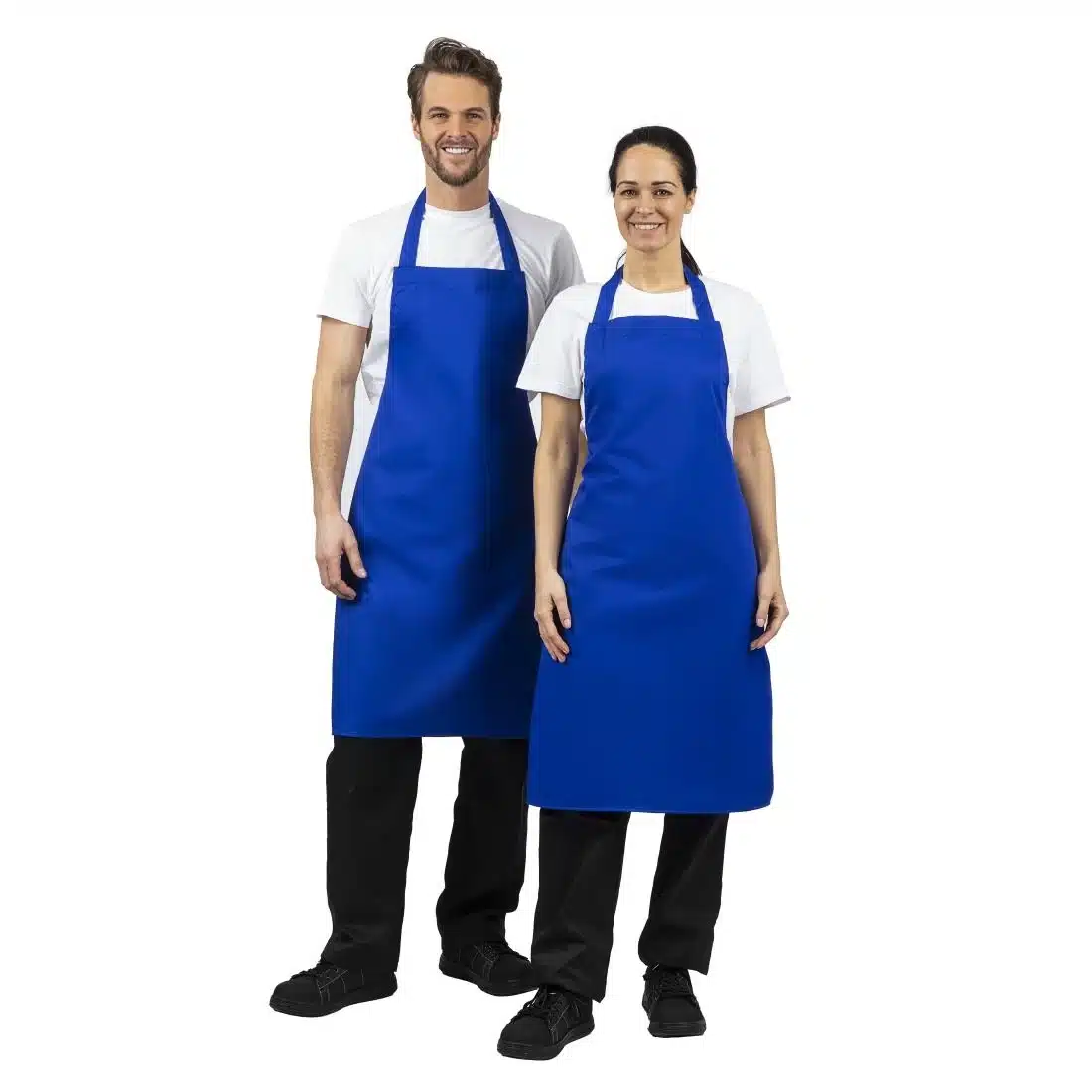 Whites Bib Apron Royal Blue - Image 7