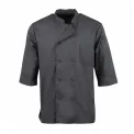 Chef Works Unisex Chefs Jacket Grey - Image 6