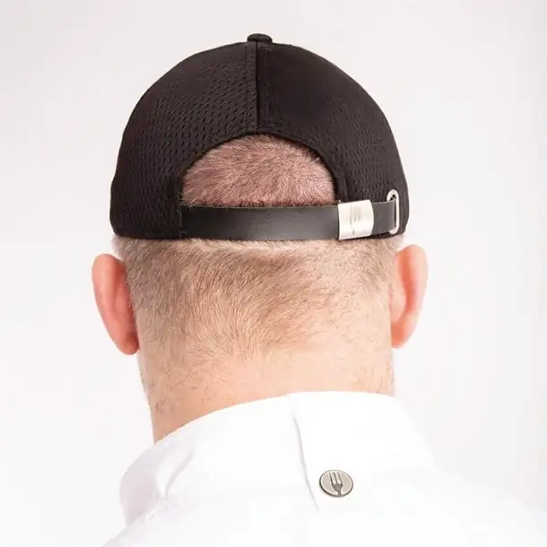 Chef Works Cool Vent Baseball Cap with Grey