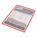 Framed Plastic Menus