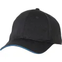 Chef Works Cool Vent Baseball Cap Black with Blue