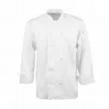 Chef Works Calgary Long Sleeve Cool Vent Unisex Chefs Jacket White - Image 1