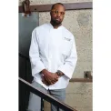 Chef Works Calgary Long Sleeve Cool Vent Unisex Chefs Jacket White - Image 10