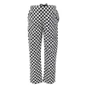 Whites Unisex Vegas Trousers Big Black & White Check - Image 3