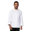 Chef Works Le Mans Recycled Chef Jacket White - Image 1