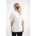 Chef Works Womens Springfield White Zip Chefs Jacket