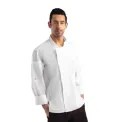 Chef Works Unisex Hartford Lightweight Chef Jacket White - Image 2