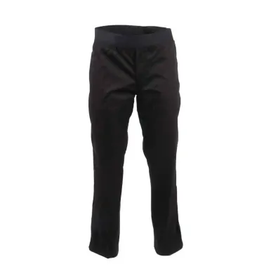 Chef Works Men's Lightweight Slim Trouser Black