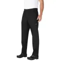 Chef Works Men's Lightweight Slim Trouser Black - Image 2