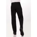 Chef Works Men's Lightweight Slim Trouser Black - Image 5