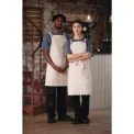 Southside Cotton Canvas Bib Apron Stone - Image 7