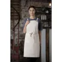 Southside Cotton Canvas Bib Apron Stone - Image 5