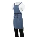 Southside Denim Bib Apron Light Blue