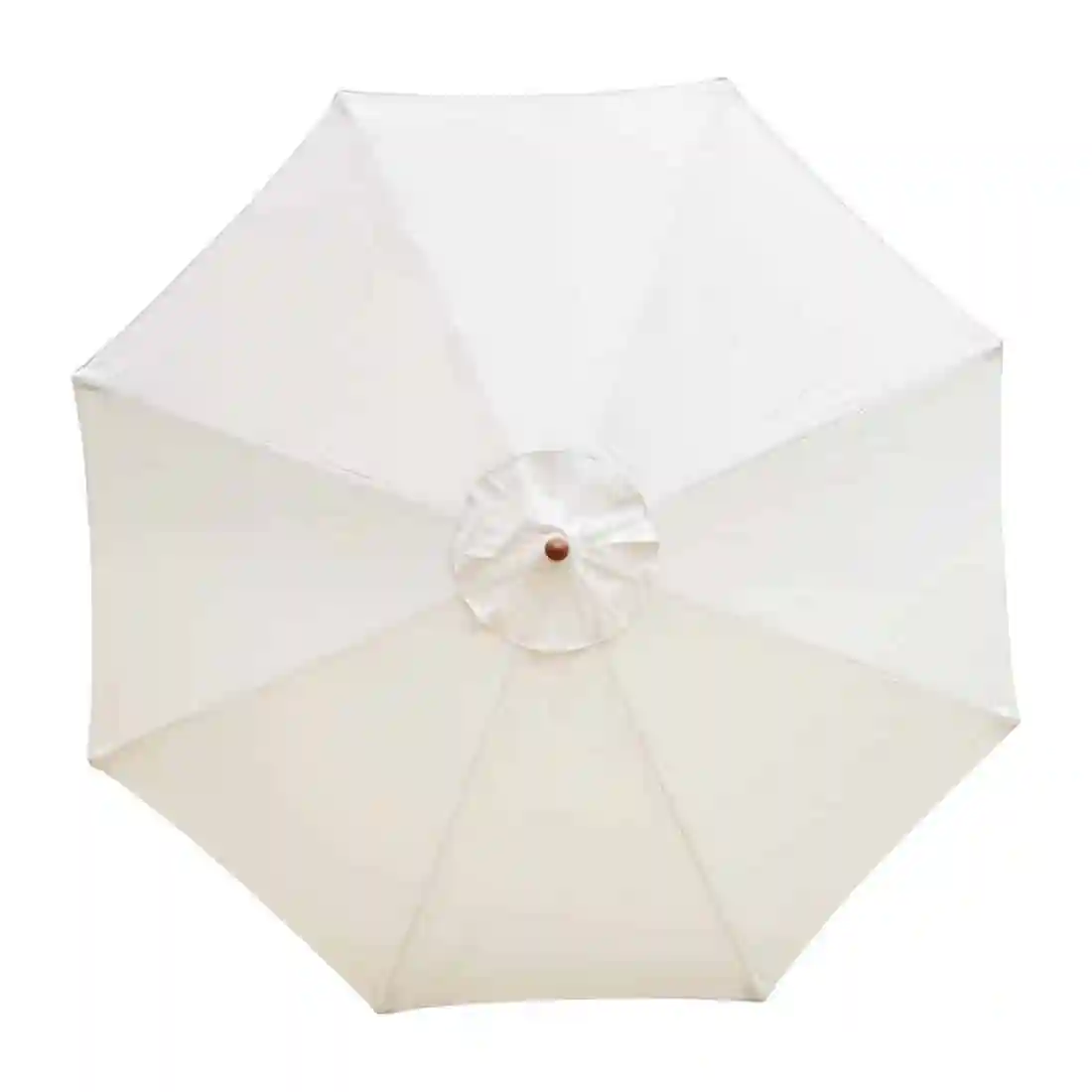 Bolero Round Parasol 2.5m Diameter Cream - Image 5