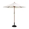 Bolero Round Parasol 3m Diameter Cream - Image 1