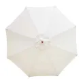 Bolero Round Parasol 3m Diameter Cream - Image 5