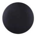 Werzalit Pre-drilled Round Table Top Black 800mm - Image 2