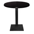 Werzalit Pre-drilled Round Table Top Black 800mm - Image 5