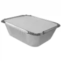 Fiesta Recyclable Waxed Lid for Small Foil Containers (Pack of 1000) - Image 2