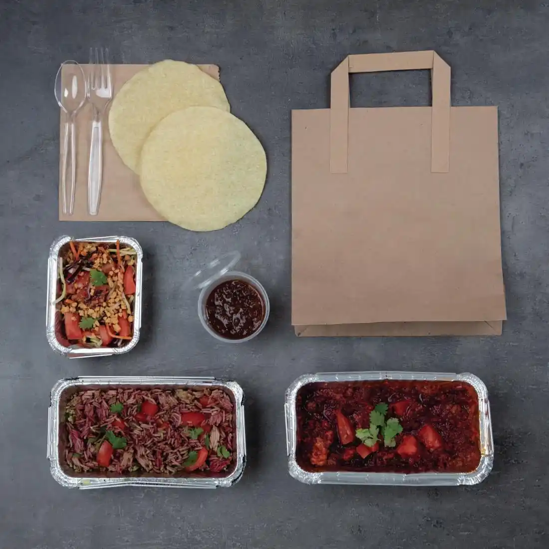 Fiesta Recyclable Brown Paper Carrier Bags Medium (Pack of 250) - Image 10