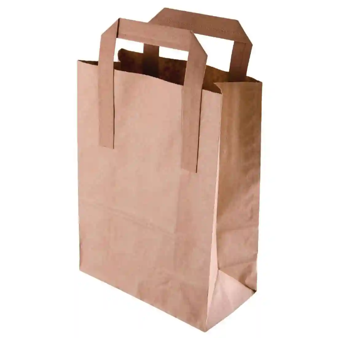 EDLP Fiesta Recyclable Brown Paper Bag with Handles Large (Pack 250) - Image 1