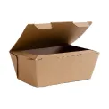 Vegware Compostable Microflute Takeaway Box 6x5" (Pack 300) - Image 1