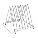 Hygiplas Heavy Duty Chopping Board Rack 7 Slots - Image 1