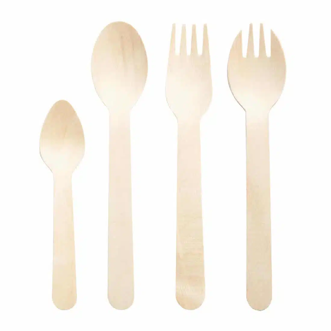 Fiesta Compostable Individually Wrapped Wooden Sporks (Pack of 500) - Image 5