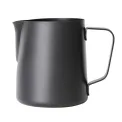 Olympia Black Non-Stick Milk Frothing Jug 340ml - Image 1