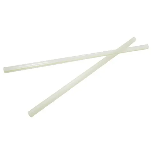 Compostable Straws Green Stripes - Jumbo