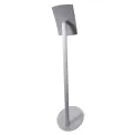 Curved Metal Menu Stand