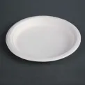 Fiesta Compostable Bagasse Plates Round 179mm (Pack of 50) - Image 3
