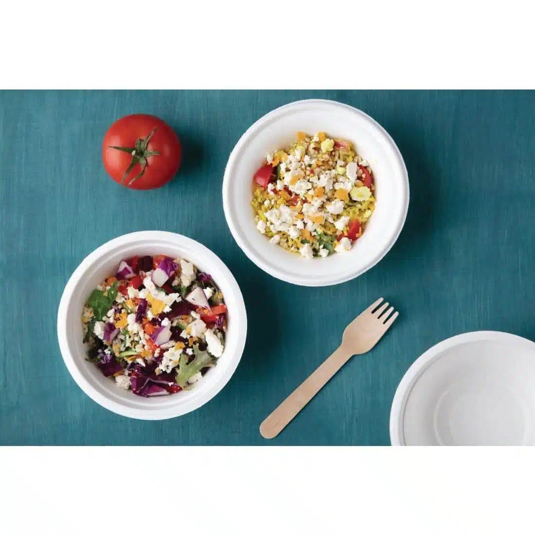 Fiesta Compostable Bagasse Bowls Round 10oz (Pack of 50) - Image 5