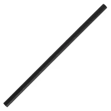 Fiesta Compostable Paper Cocktail Stirrer Straws Black (Pack of 250)