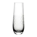 Utopia Raffles Diamond Champagne Glasses 300ml (6 pack) - Image 1