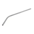 Beaumont Stainless Steel Straws Curved (Pack of 25) - Image 1