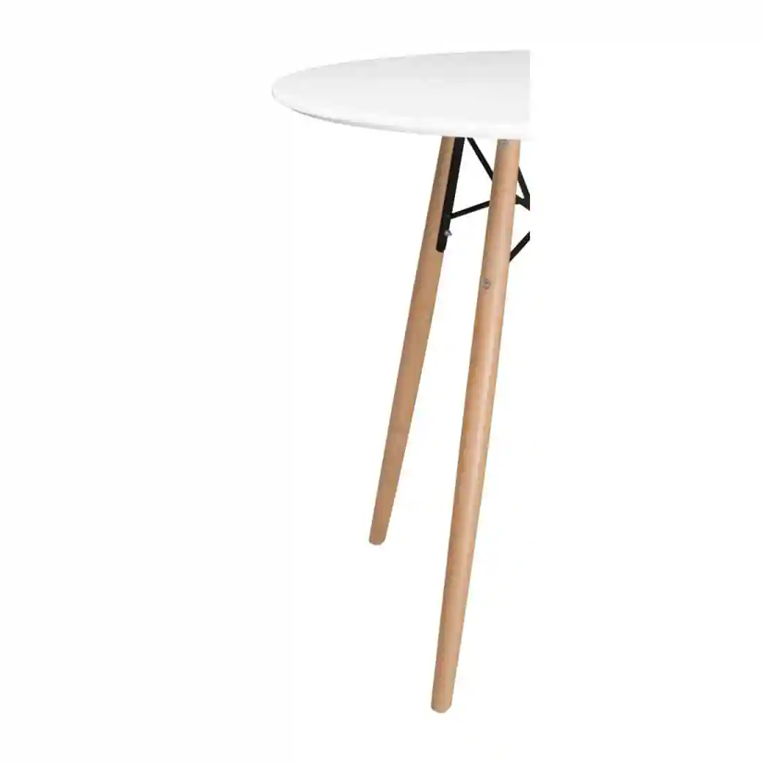 Bolero Arlo Table Round White 798mm - Image 4