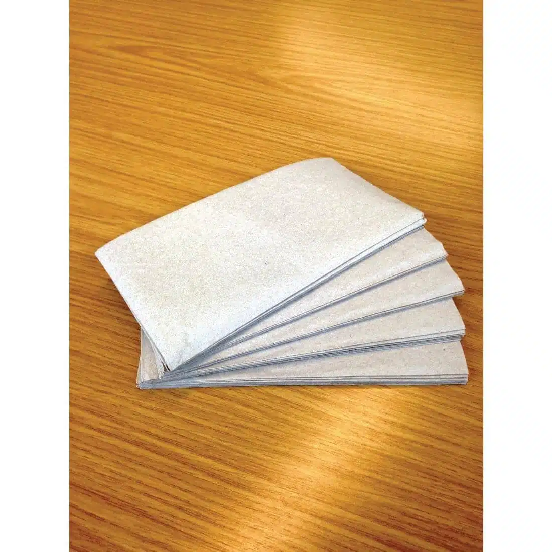 Swantex Recycled Dinner Napkin Kraft 40x40cm 2ply 1/8 Fold (Pack of 2000) - Image 2