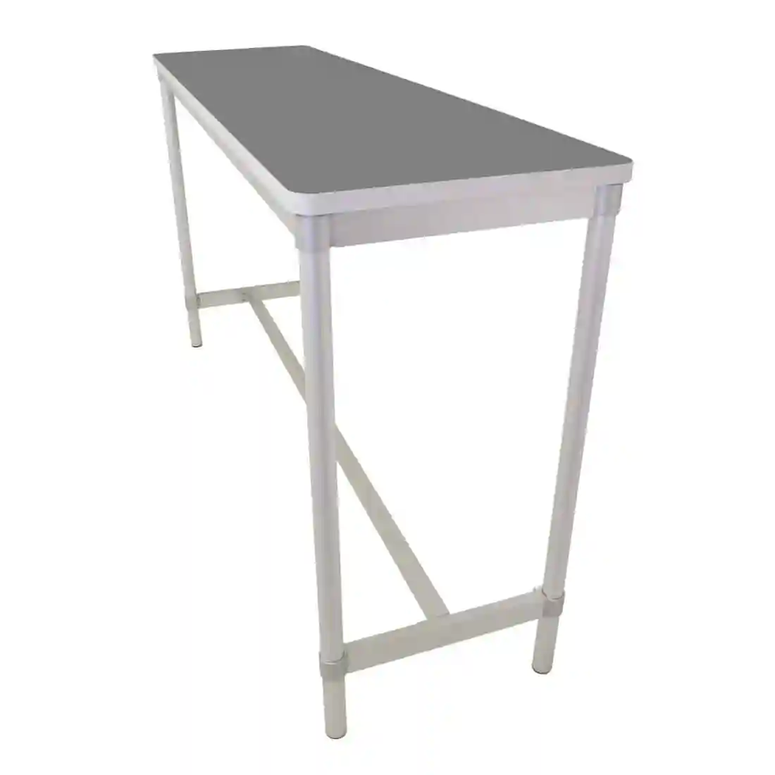 Gopak Enviro Indoor Storm Grey Rectangle Poseur Table 1200mm - Image 2