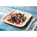 Fiesta Compostable Palm Leaf Plates Square 200mm (Pack of 100) - Image 8