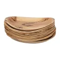 Fiesta Compostable Palm Leaf Plates Round 250mm (Pack of 100) - Image 3