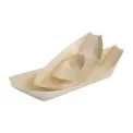 Fiesta Compostable Wooden Sushi Boats Small 80mm (Pack of 100) - Image 4
