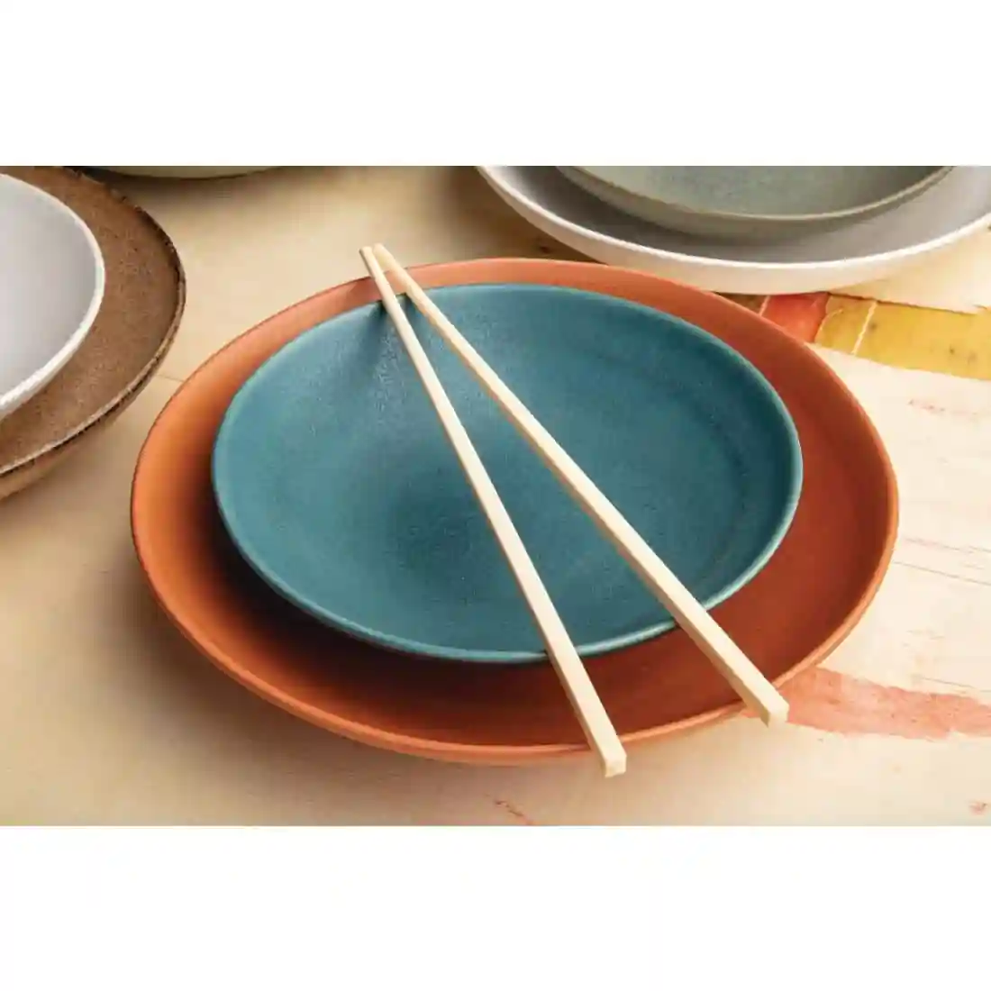 Fiesta Compostable Bamboo Chopsticks (Pack of 100) - Image 8