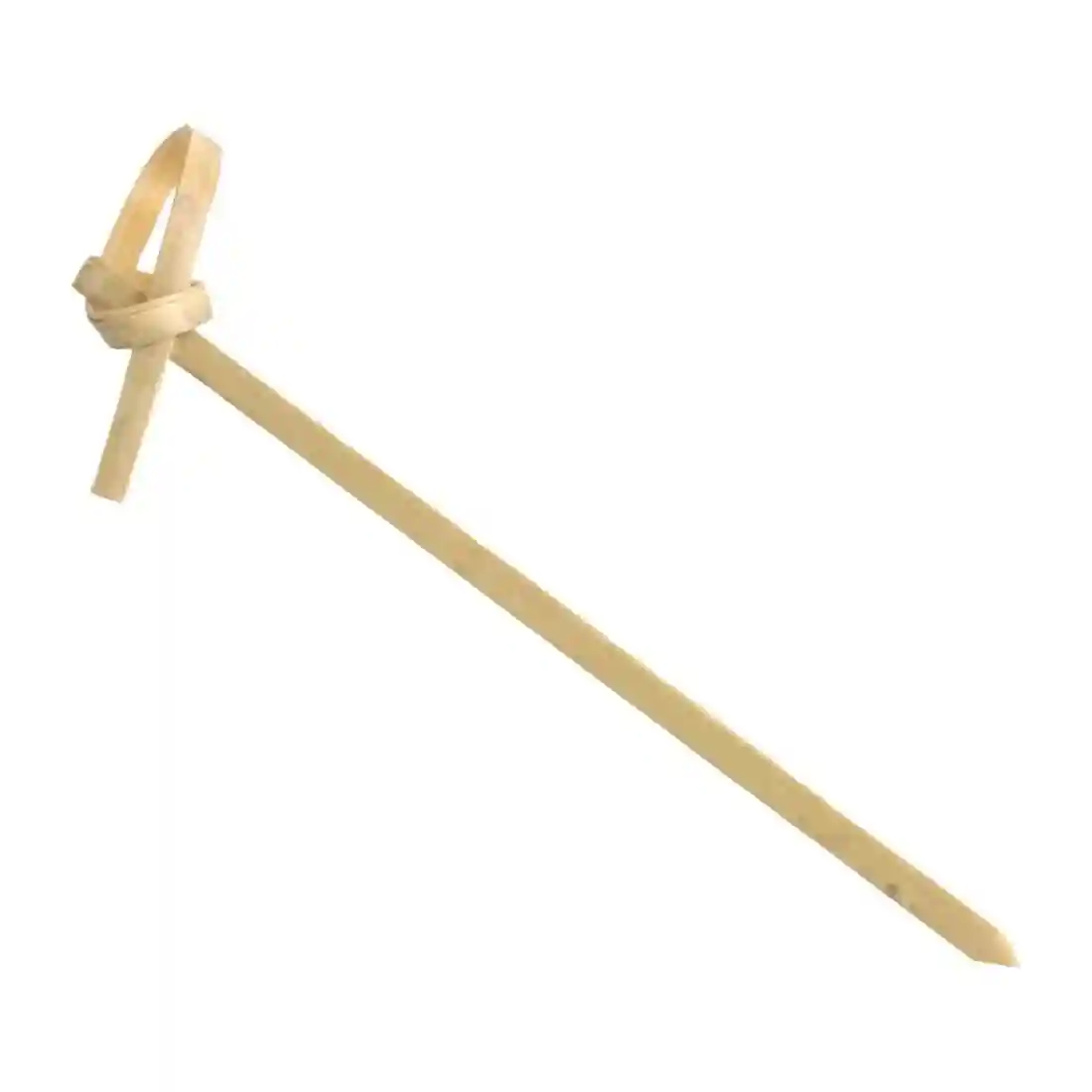 Fiesta Compostable Bamboo Looped Skewers 90mm (Pack of 100) - Image 1